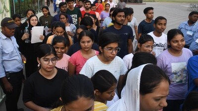 The Ministry has been working on a fool-proof plan following alleged irregularities in last year's exam, including paper leaks, which put the exam integrity under scanner. (HT File/ Santosh Kumar) The Ministry has been working on a fool-proof plan following alleged irregularities in last year's exam, including paper leaks, which put the exam integrity under scanner. (HT File/ Santosh Kumar)