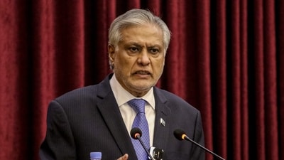 Pakistan's Foreign Minister and Deputy PM Ishaq Dar speaks during an event. (AFP) Pakistan's Foreign Minister and Deputy PM Ishaq Dar speaks during an event. (AFP)