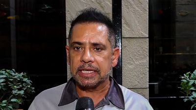 Businessman Robert Vadra, in a social media post today, expressed his responsibility to set the record straight by clarifying his intentions. (PTI) Businessman Robert Vadra, in a social media post today, expressed his responsibility to set the record straight by clarifying his intentions. (PTI)