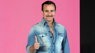 Saif Ali Khan talks about why he hated himself on the first day of shoot of Jewel Thief: The Heist begins. The film released on April 25 on Netflix (PTI) Saif Ali Khan talks about why he hated himself on the first day of shoot of Jewel Thief: The Heist begins. The film released on April 25 on Netflix (PTI)