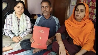 Satish Kumar, Panipat assistant commissioner of police, said that the family’s documents had been verified and submitted to higher authorities for further action. (HT Photo) Satish Kumar, Panipat assistant commissioner of police, said that the family’s documents had been verified and submitted to higher authorities for further action. (HT Photo)
