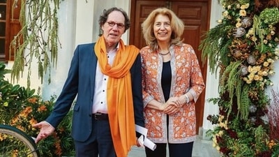 Peter Knoope and Marisa Gerards (Photo: Raajessh Kashyap/HT) Peter Knoope and Marisa Gerards (Photo: Raajessh Kashyap/HT)