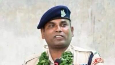 Tripti was shot dead allegedly by her father Kiran Mangale (in pic). Priyanka decided to go ahead with the marriage ceremony of her daughter and also performed the last rites for her daughter-in-law Tripti. (HT) Tripti was shot dead allegedly by her father Kiran Mangale (in pic). Priyanka decided to go ahead with the marriage ceremony of her daughter and also performed the last rites for her daughter-in-law Tripti. (HT)