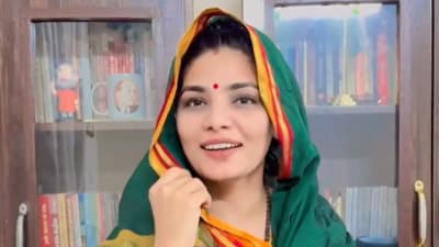 Neha Singh Rathore rose to fame in 2022 with her song ‘UP Mein Ka Ba’, which followed the success of ‘Bihar Mein Ka Ba’ in 2020. (X/@nehafolksinger) Neha Singh Rathore rose to fame in 2022 with her song ‘UP Mein Ka Ba’, which followed the success of ‘Bihar Mein Ka Ba’ in 2020. (X/@nehafolksinger)