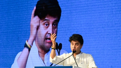 Jyotiraditya Scindia expressed confidence that for many products in many areas, India will emerge fiercely and much more competitive than prior to the tariffs being in place. (File/ANI)