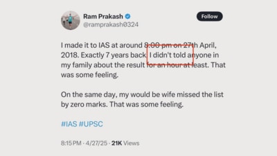 The comments section was divided, with some defending him while others condemned him. (X/@imvarunuppal) The comments section was divided, with some defending him while others condemned him. (X/@imvarunuppal)