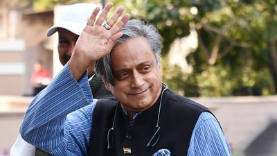 Congress MP Shashi Tharoor likened the Pahalgam terror attack to Israel’s intelligence failure during the Hamas-led strike on October 7, 2023. (ANI) Congress MP Shashi Tharoor likened the Pahalgam terror attack to Israel’s intelligence failure during the Hamas-led strike on October 7, 2023. (ANI)