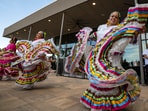 Folklorico dancers from the group Viva Mexico perform their routine during a Cinco de Mayo celebration. The United States is gearing up for Cinco de Mayo. Music, all-day happy hours, and deals on tacos are planned at venues across the country on in a celebration with widely misunderstood origins that is barely recognized south of the border. Folklorico dancers from the group Viva Mexico perform their routine during a Cinco de Mayo celebration. The United States is gearing up for Cinco de Mayo. Music, all-day happy hours, and deals on tacos are planned at venues across the country on in a celebration with widely misunderstood origins that is barely recognized south of the border.