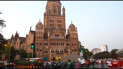 A file photo of the Brihanmumbai Municipal Corporation (BMC) building in Mumbai. (HT photo) A file photo of the Brihanmumbai Municipal Corporation (BMC) building in Mumbai. (HT photo)