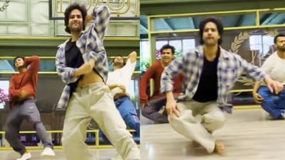 Aaman Devgan's unseen BTS video Aaman Devgan's unseen BTS video