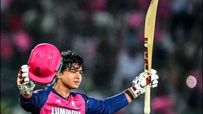 At 14 years, Suryavanshi has become the youngest ever to score a T20 century, that too the second fastest ever. (AFP) At 14 years, Suryavanshi has become the youngest ever to score a T20 century, that too the second fastest ever. (AFP)