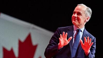 Canada's Prime Minister Mark Carney attends an event at the Liberal Party election night headquarters in Ottawa, Ontario, Canada on April 29 (REUTERS) Canada's Prime Minister Mark Carney attends an event at the Liberal Party election night headquarters in Ottawa, Ontario, Canada on April 29 (REUTERS)