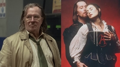 Gary Oldman recalled apologising to Demi Moore for his drunken behaviour during the shooting of Scarlet Letter Gary Oldman recalled apologising to Demi Moore for his drunken behaviour during the shooting of Scarlet Letter