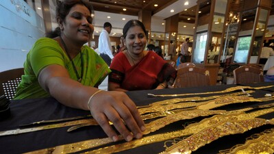 Buying gold on Akshaya Tritiya symbolises wealth and prosperity. (Representational image/Reuters)