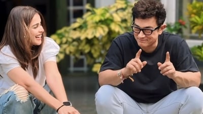Trailer of Genelia Deshmukh and Aamir Khan's Sitaare Zameen Par delayed. Trailer of Genelia Deshmukh and Aamir Khan's Sitaare Zameen Par delayed.
