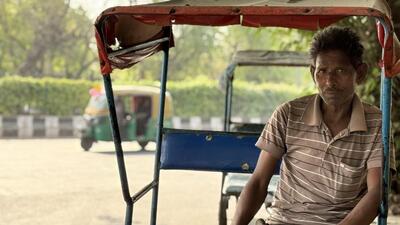 In the afternoon heat of late April, Hadees, a rickshaw puller, is waiting for his next customer. (HT) In the afternoon heat of late April, Hadees, a rickshaw puller, is waiting for his next customer. (HT)