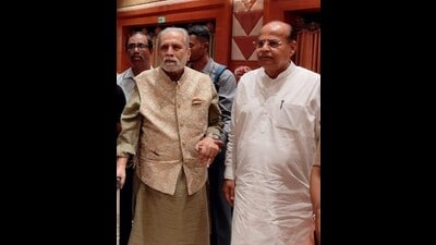 Joshi (R) emphasised that the recent court decision serves as a testament to the principle of ‘Satyameva Jayate’ (Truth Alone Triumphs), reinforcing the Congress party’s commitment to integrity and justice. (HT) Joshi (R) emphasised that the recent court decision serves as a testament to the principle of ‘Satyameva Jayate’ (Truth Alone Triumphs), reinforcing the Congress party’s commitment to integrity and justice. (HT)