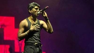 Malayalam rapper Vedan was taken into custody for two different cases in a span of hours. (Instagram) Malayalam rapper Vedan was taken into custody for two different cases in a span of hours. (Instagram)