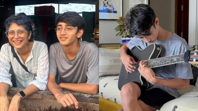 Kiran Rao and son Azad enjoys a fun weekend full of roadtrips and aesthetic views. (Instagram) Kiran Rao and son Azad enjoys a fun weekend full of roadtrips and aesthetic views. (Instagram)