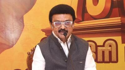 MK Stalin listed out achievements including “no dropout” in middle schools, the poverty eradication efforts, among others. (Facebook | MK Stalin) MK Stalin listed out achievements including “no dropout” in middle schools, the poverty eradication efforts, among others. (Facebook | MK Stalin)