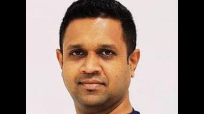 Mumbai, India. 29, 2025: Dr. Atul Wankhede was arrested by Mumbai Police in a fake MS degree case. (HT Photo) (Hindustan Times) Mumbai, India. 29, 2025: Dr. Atul Wankhede was arrested by Mumbai Police in a fake MS degree case. (HT Photo) (Hindustan Times)