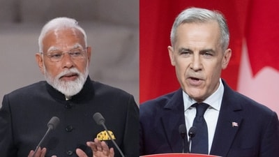 PM Modi congratulated Mark Carney for election as Canada's new leader. The Liberal party leader had indicated his willingness to reset ties with New Delhi after winning the Canada general election. (PTI, AP File) PM Modi congratulated Mark Carney for election as Canada's new leader. The Liberal party leader had indicated his willingness to reset ties with New Delhi after winning the Canada general election. (PTI, AP File)