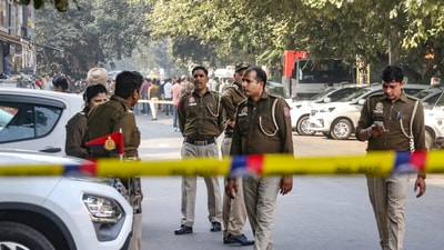 They were booked under sections 91, 92, and 97, related to behaving indecently and causing annoyance, of the Delhi Police Act. (File) (PTI)