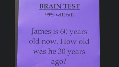 A tricky brain teaser shared on Facebook stumped many. (Facebook/Minion Quotes)