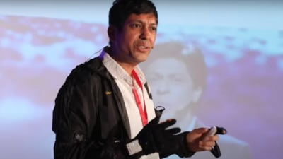 Harshavardhana S Kikkeri was the CEO of HoloWorld, a robotics company headquartered in Mysuru. (YouTube/ TEDxTalks) Harshavardhana S Kikkeri was the CEO of HoloWorld, a robotics company headquartered in Mysuru. (YouTube/ TEDxTalks)