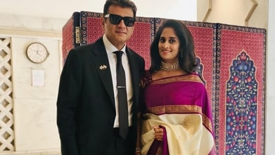 Tamil actors Ajith Kumar and Shalini have been married for 25 years now. Tamil actors Ajith Kumar and Shalini have been married for 25 years now.