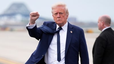 President Trump unveiled the 'Trump Gold Card,' which offers residency and citizenship to foreign investors who contribute $5 million to the US treasury. (AP) President Trump unveiled the 'Trump Gold Card,' which offers residency and citizenship to foreign investors who contribute $5 million to the US treasury. (AP)