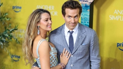 US actress Blake Lively (L) and husband Canadian-US actor Ryan Reynolds attend the New York special screening of "Another Simple Favor" at the Jazz at Lincoln Center in New York on April 27, 2025. (Photo by CHARLY TRIBALLEAU / AFP) (AFP) US actress Blake Lively (L) and husband Canadian-US actor Ryan Reynolds attend the New York special screening of "Another Simple Favor" at the Jazz at Lincoln Center in New York on April 27, 2025. (Photo by CHARLY TRIBALLEAU / AFP) (AFP)
