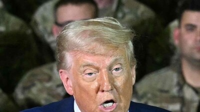 US President Donald Trump dismissed several Biden administration appointees to the US Holocaust Memorial Council, a move criticised by Doug Emhoff, who was also removed. (AFP)