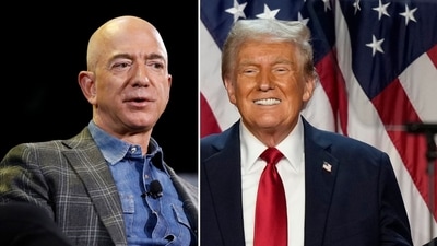 Jeff Bezos's new move has fumed Donald Trump (AP Photo/John Locher, File, AP Photo/Alex Brandon, File) Jeff Bezos's new move has fumed Donald Trump (AP Photo/John Locher, File, AP Photo/Alex Brandon, File)