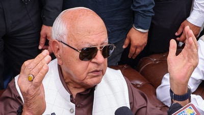 Jammu and Kashmir National Conference (JKNC) president Farooq Abdullah speaking to the media. (ANI/File) Jammu and Kashmir National Conference (JKNC) president Farooq Abdullah speaking to the media. (ANI/File)