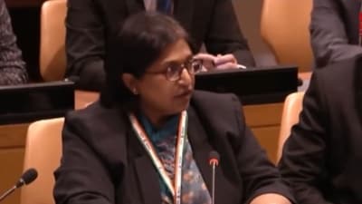 India's deputy permanent representative at the UN Yojna Patel. (PTI) India's deputy permanent representative at the UN Yojna Patel. (PTI)