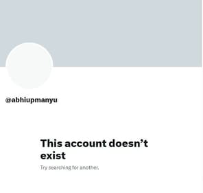 His handle on X. His handle on X.