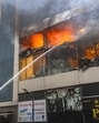 Mumbai, India - April 29, 2025: Fire broken out in the link square Mall at linking road, Bandra in Mumbai, India, on Tuesday, April 29, 2025. (Photo by Satish Bate/ Hindustan Times) (Hindustan Times)