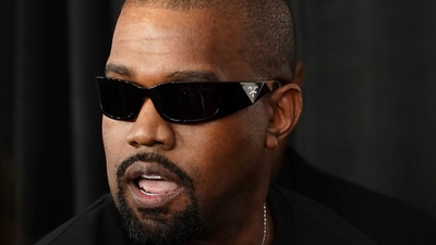 Kanye West arrives at the 67th annual Grammy Awards on Sunday, Feb. 2, 2025, in Los Angeles. (Photo by Jordan Strauss/Invision/AP) (Jordan Strauss/Invision/AP) Kanye West arrives at the 67th annual Grammy Awards on Sunday, Feb. 2, 2025, in Los Angeles. (Photo by Jordan Strauss/Invision/AP) (Jordan Strauss/Invision/AP)