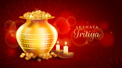Happy Akshaya Tritiya 2025: Wishing you a blessed Akshaya Tritiya filled with divine blessings, good fortune, and opportunities. (Freepik) Happy Akshaya Tritiya 2025: Wishing you a blessed Akshaya Tritiya filled with divine blessings, good fortune, and opportunities. (Freepik)