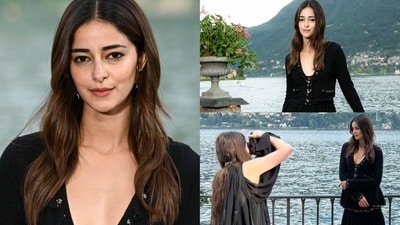 In a fashion moment that perfectly blended old-world charm with contemporary elegance, Ananya Panday turned heads at the Chanel Cruise 2025/26 show that was held at the breathtaking Villa d’Este on the shores of Lake Como, Italy. (Image by X) In a fashion moment that perfectly blended old-world charm with contemporary elegance, Ananya Panday turned heads at the Chanel Cruise 2025/26 show that was held at the breathtaking Villa d’Este on the shores of Lake Como, Italy. (Image by X)