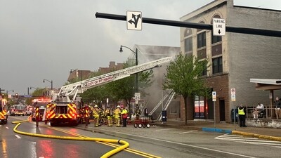 Photos show damage after severe storms wreak havoc in Pittsburgh (@PghFireFighters/ X) Photos show damage after severe storms wreak havoc in Pittsburgh (@PghFireFighters/ X)