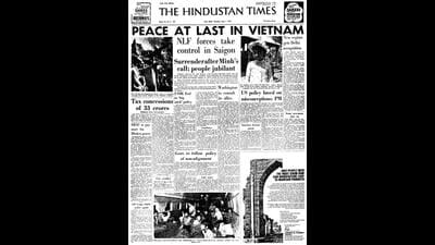 HT This Day: May 1, 1975 -- Peace at last in Vietnam: NLF forces take control in Saigon (ht) HT This Day: May 1, 1975 -- Peace at last in Vietnam: NLF forces take control in Saigon (ht)