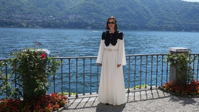 Keira Knightley poses for photographers upon arrival for the women's Chanel Cruise 2025/26 collection show, unveiled at a 16th century Villa d' Este in Cernobbio, on Lake Como, Italy, Tuesday, April 29, 2025. (AP Photo/Antonio Calanni) (AP) Keira Knightley poses for photographers upon arrival for the women's Chanel Cruise 2025/26 collection show, unveiled at a 16th century Villa d' Este in Cernobbio, on Lake Como, Italy, Tuesday, April 29, 2025. (AP Photo/Antonio Calanni) (AP)