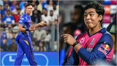 Trent Boult spoke about bowling to Vaibhav Suryavanshi in IPL 2025 (HT/PTI)