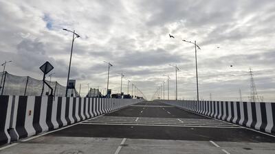 Mumbai, India. Sep 10, 2024: The third Thane Creek Bridge, also known as Vashi Bridge, connecting Mumbai and Navi Mumbai, has been completed. A new bridge built parallel to the old Thane Creek Bridge will be open for traffic soon. Mumbai, India, 10, 2024. (Photo by Raju Shinde/HT Photo) (Hindustan Times) Mumbai, India. Sep 10, 2024: The third Thane Creek Bridge, also known as Vashi Bridge, connecting Mumbai and Navi Mumbai, has been completed. A new bridge built parallel to the old Thane Creek Bridge will be open for traffic soon. Mumbai, India, 10, 2024. (Photo by Raju Shinde/HT Photo) (Hindustan Times)