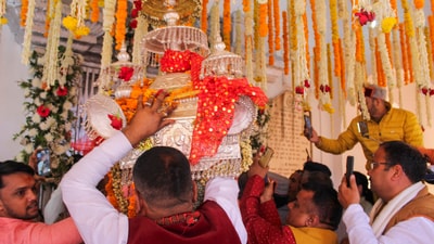 As per report, Garhwal Divisional Commissioner Vinay Shankar Pandey announced that all preparations for the 2025 Char Dham Yatra have been finalized, as the annual pilgrimage commenced on Wednesday. (PTI) As per report, Garhwal Divisional Commissioner Vinay Shankar Pandey announced that all preparations for the 2025 Char Dham Yatra have been finalized, as the annual pilgrimage commenced on Wednesday. (PTI)