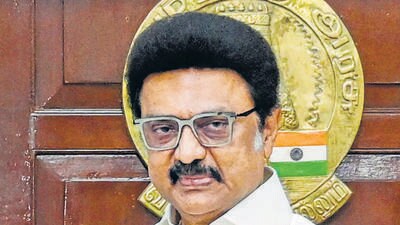 Taking a dig at the BJP-led Union government, Tamil Nadu chief minister and DMK president MK Stalin on Wednesday said that patriotism is not just an election slogan but a cooperative federal India (File photo) Taking a dig at the BJP-led Union government, Tamil Nadu chief minister and DMK president MK Stalin on Wednesday said that patriotism is not just an election slogan but a cooperative federal India (File photo)