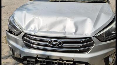 The Hyundai Creta and the auto rickshaw were seized by the police. The Hyundai Creta and the auto rickshaw were seized by the police.