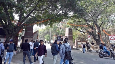 The JNU administration has defied the Delhi high court in the Swati Singh rustication case. (Sanjeev Verma/ HT Photo) The JNU administration has defied the Delhi high court in the Swati Singh rustication case. (Sanjeev Verma/ HT Photo)
